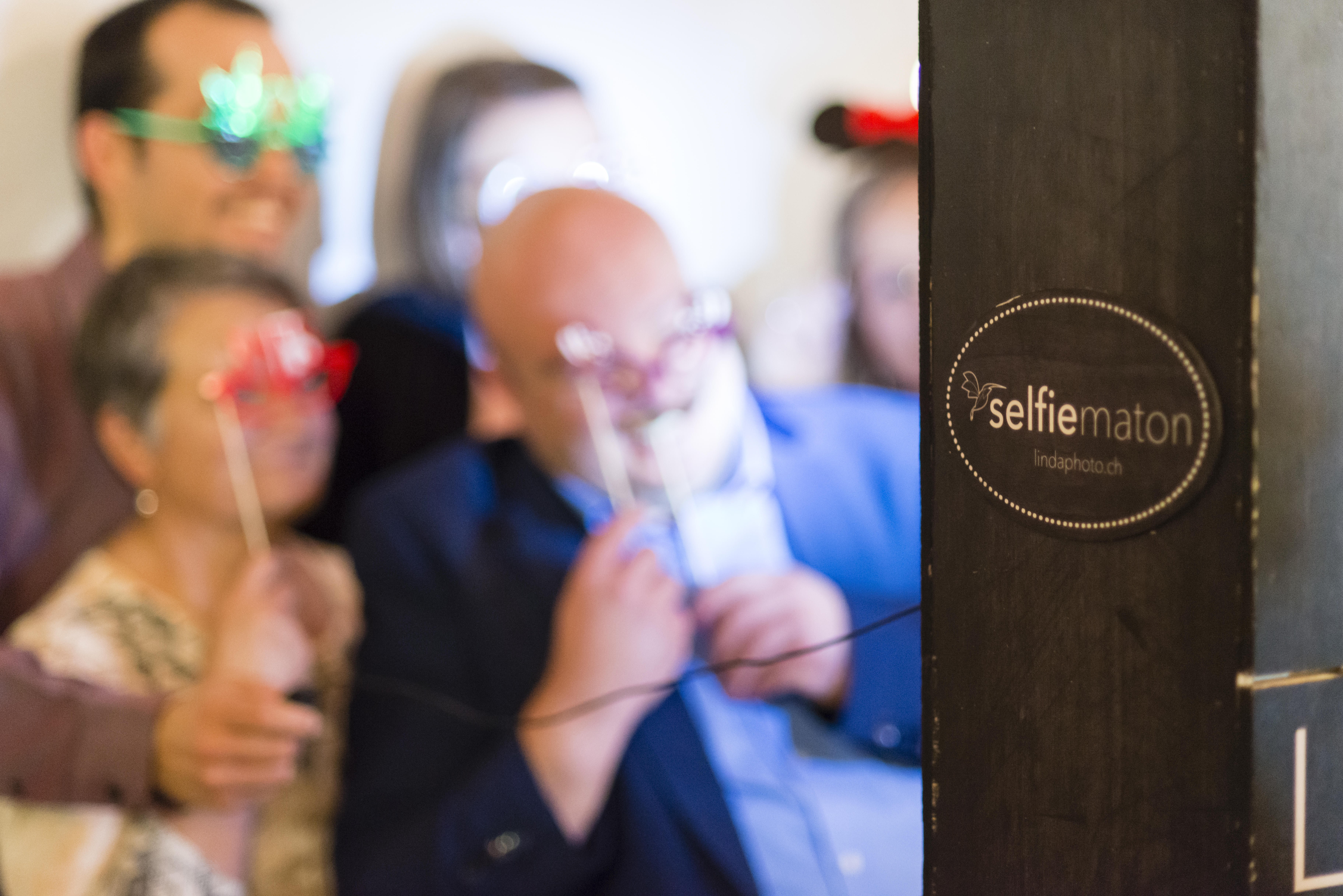 Photomaton en action - événement Suisse romande